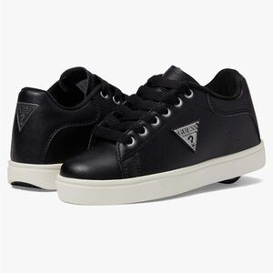 Geuss king black and white lace up rare heelys shoes lady’s 9 mens 8